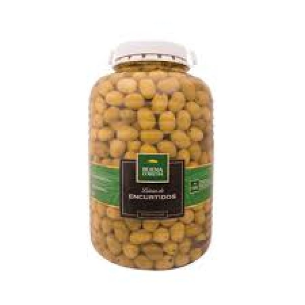 buena cosecha - aceitunas verdes enteras x 5 kg