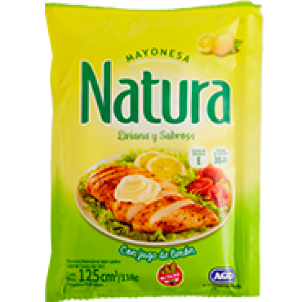 natura - mayonesa - x 125 grs