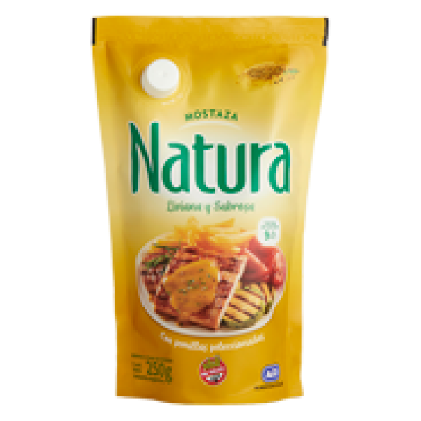 natura - mostaza - x 250 grs